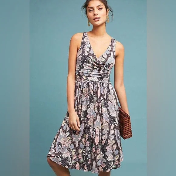 Anthropologie Leslie Midi Dress - Picture 1 of 6
